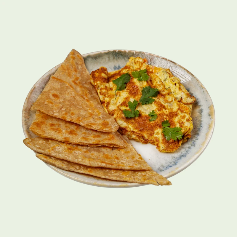 Omelette Paratha