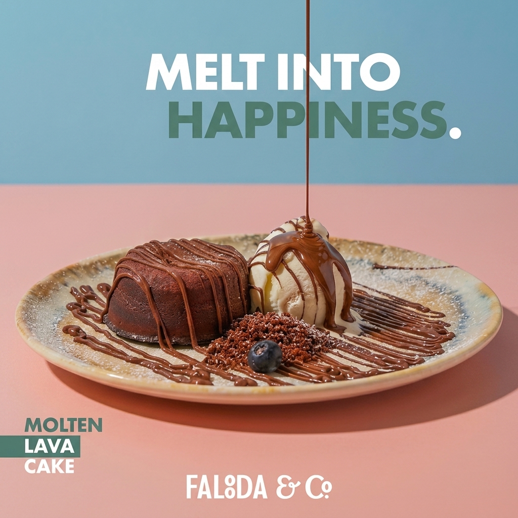 Melt Into Happiness - Molten Lava Cake